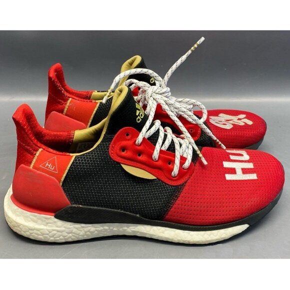 (Used Once) Adidas Pharrell Solar HU Glide ST Chinese New Year Men's size 9.5 - Picture 3 of 10